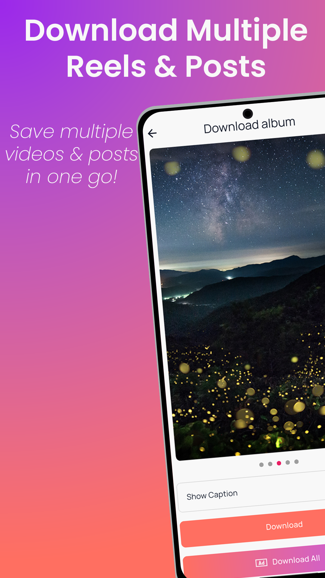 SocialGrab app preview